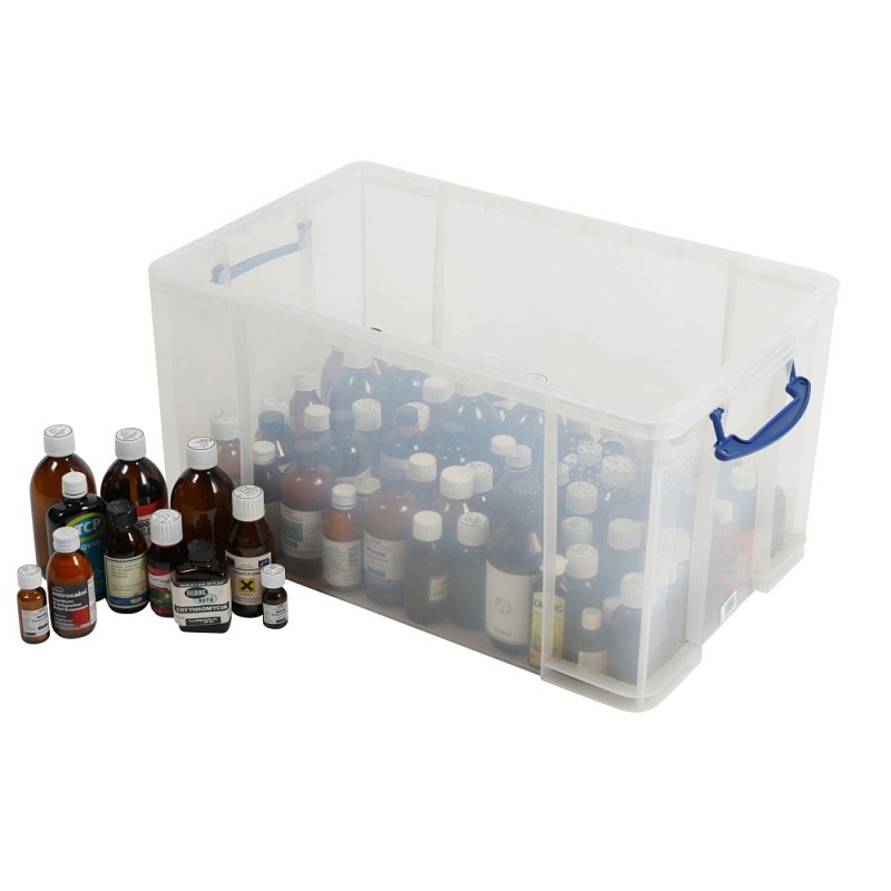 Crate Brown Glass Medicine Bottles 