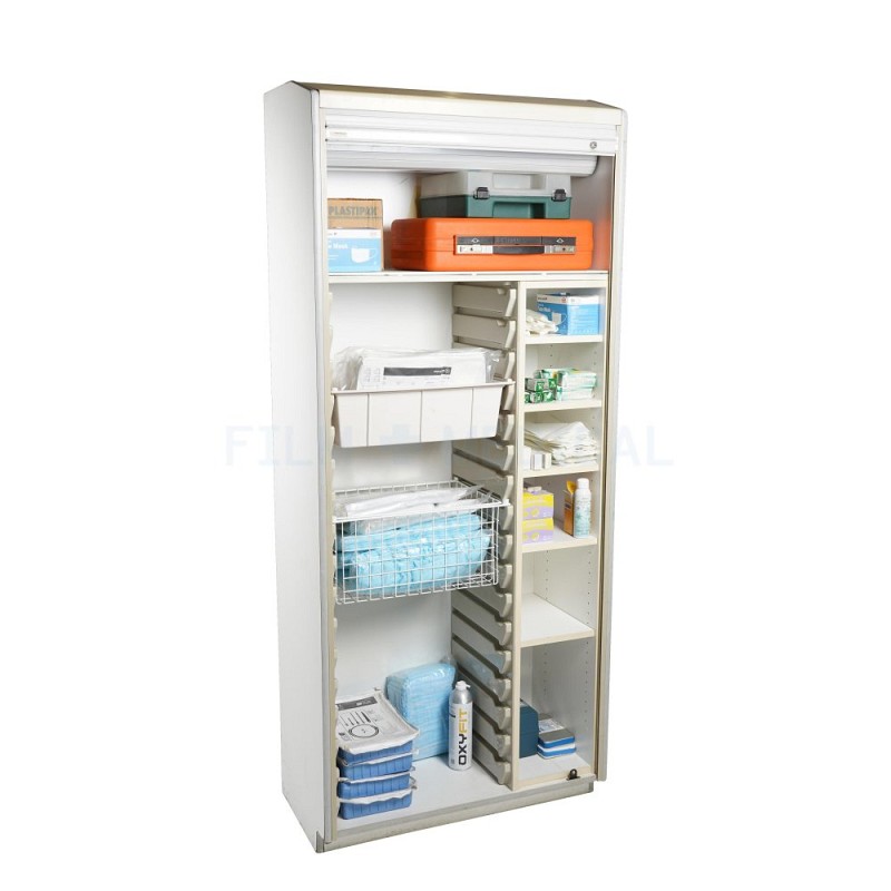 Cabinet with Roller Shutter