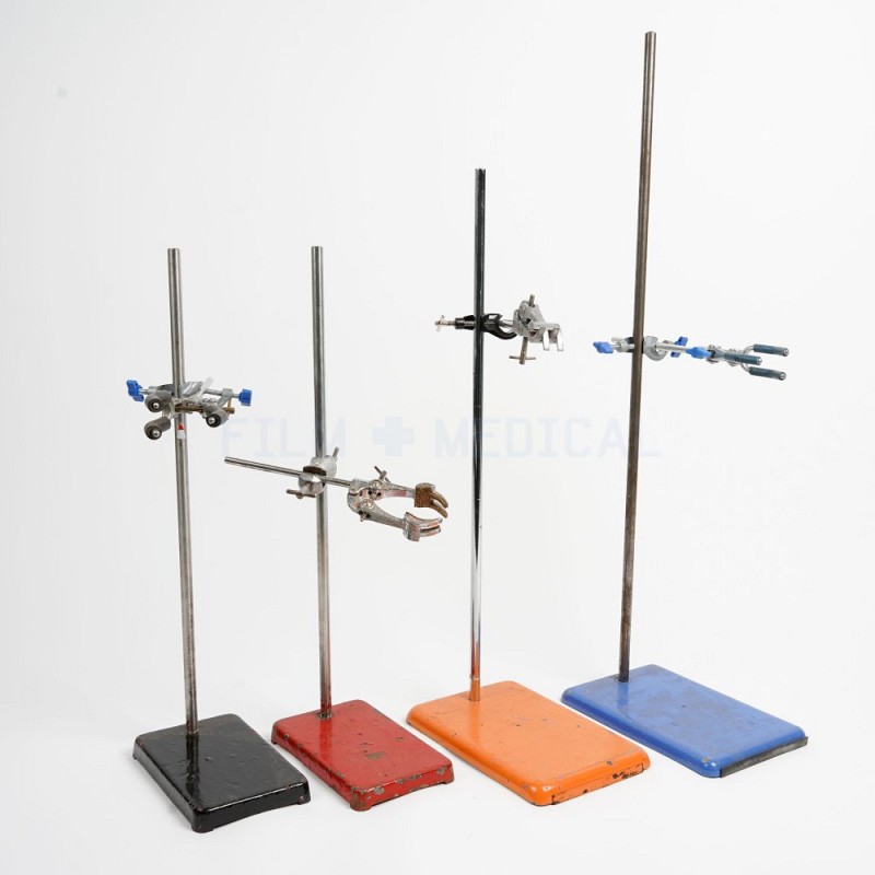Group Of Retort Stands with Clamp and grip Set Priced Individually 