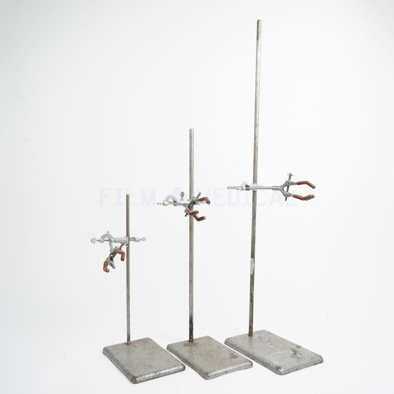 Group Of Retort Stands with Clamp and grip Set Priced Individually 