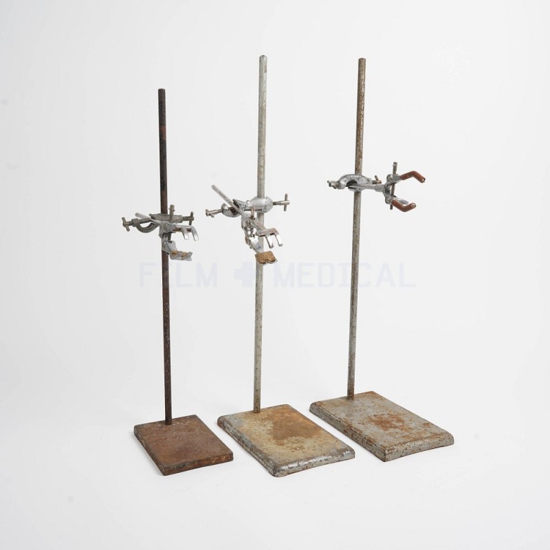 Group Of Retort Stands with Clamp and grip Set Priced Individually 