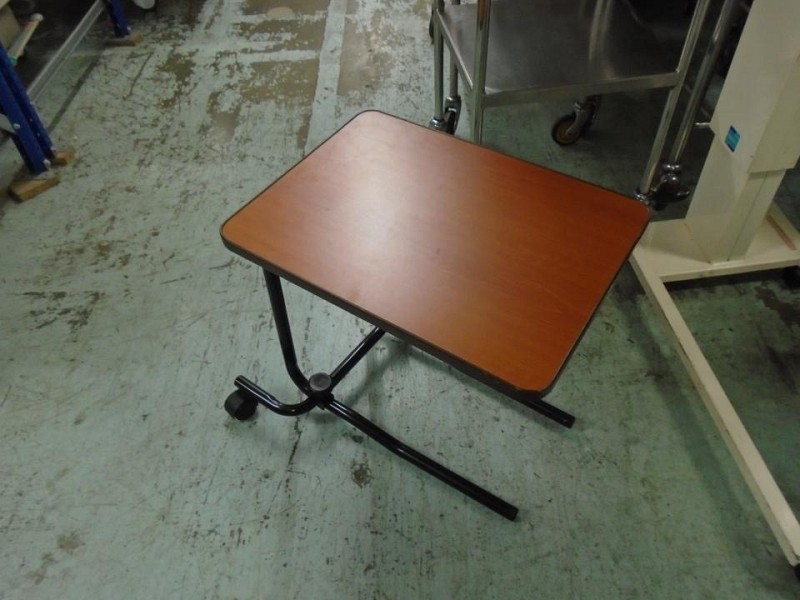 overbed table small adjustable