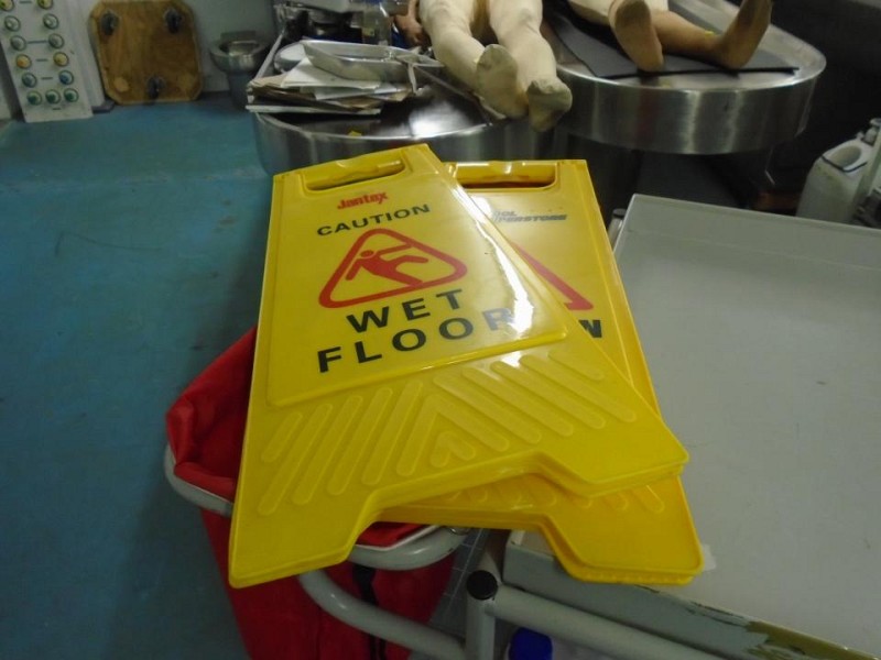 Wet Floor sign