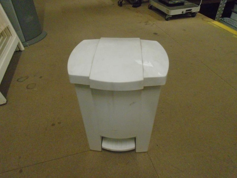 Domestic white bins 