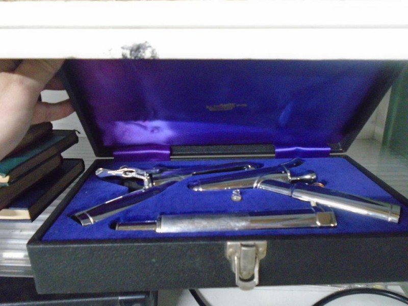 Cased speculum set