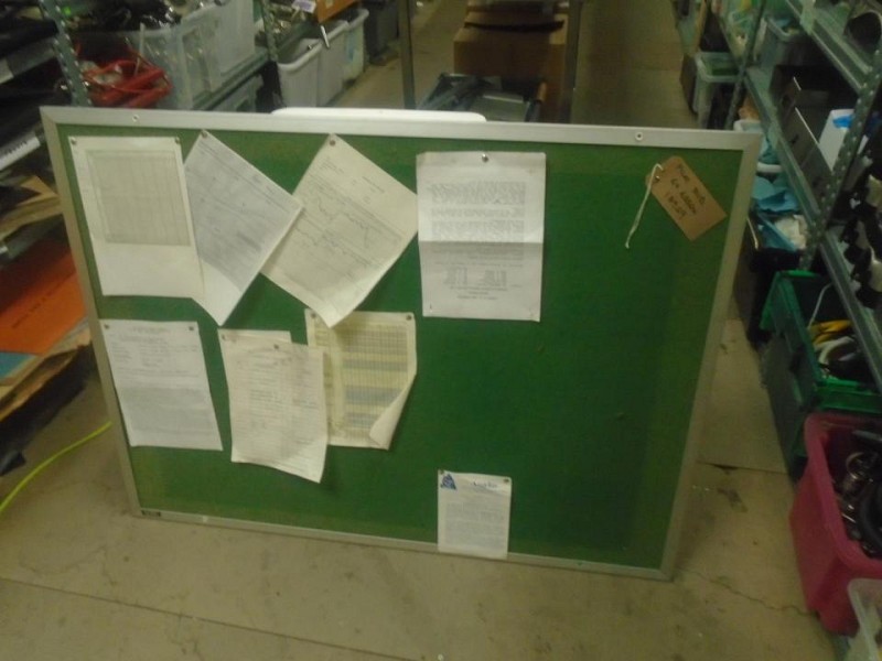 Period notice board 