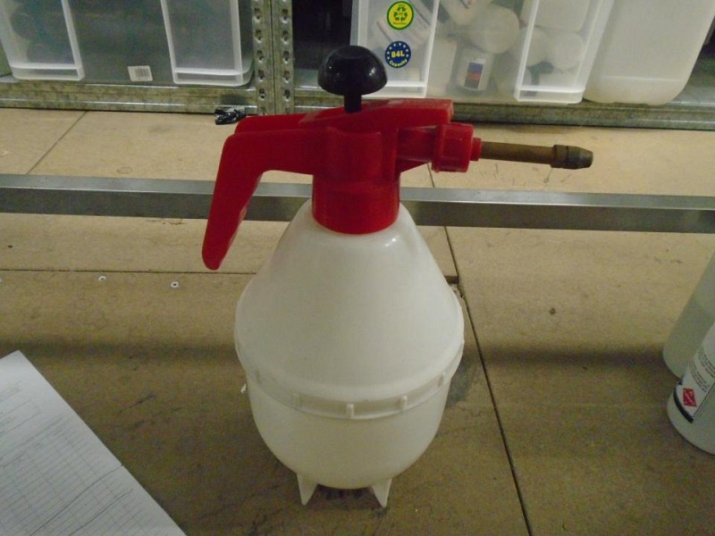 Large Red Spray Bottle