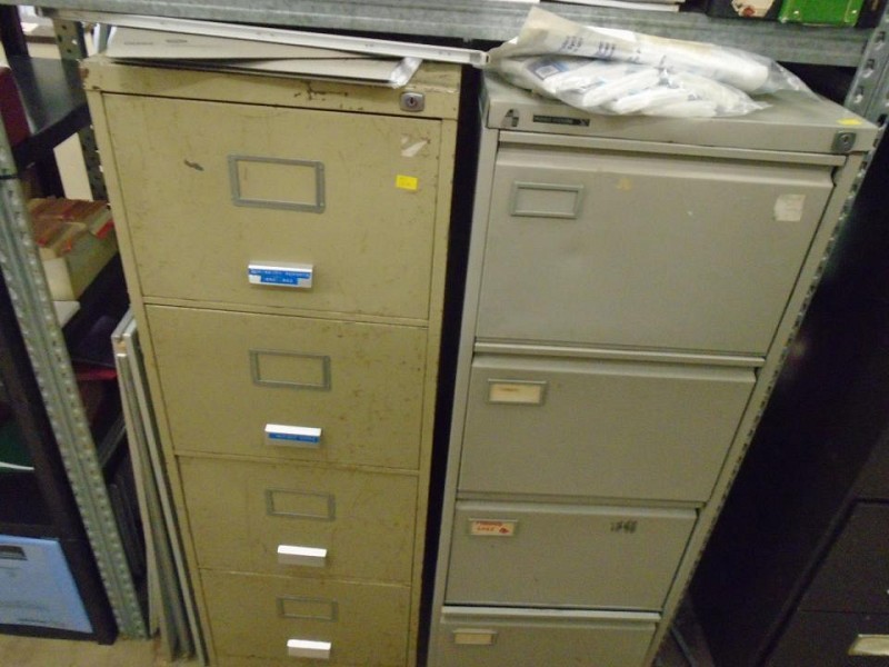 Large filling cabinets 