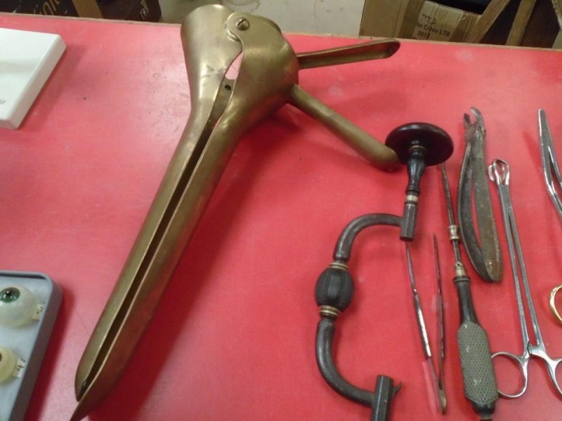 Brass Cow Speculum