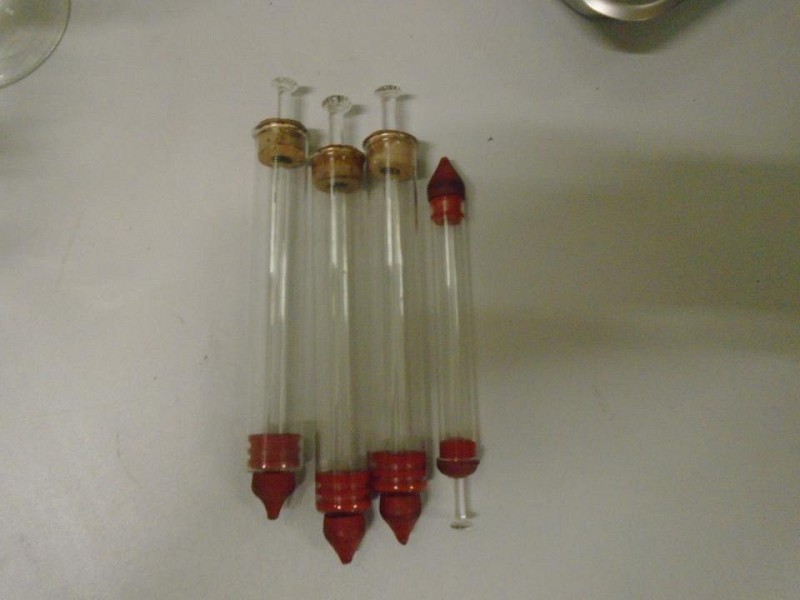 Period Glass Syringe