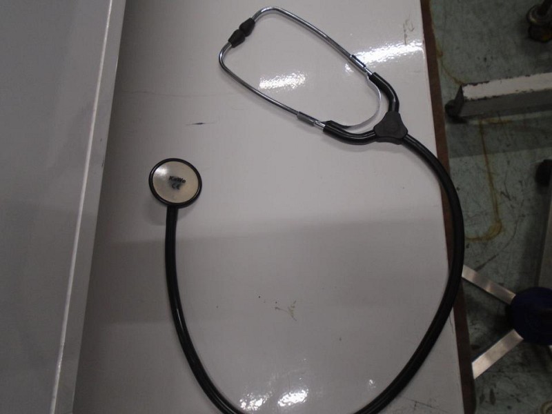Black stethoscope standard