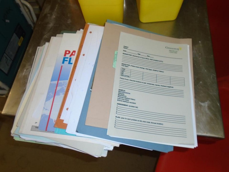 Bumph Folders/paperwork