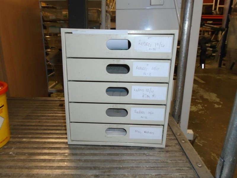 Small Desktop File Drawer