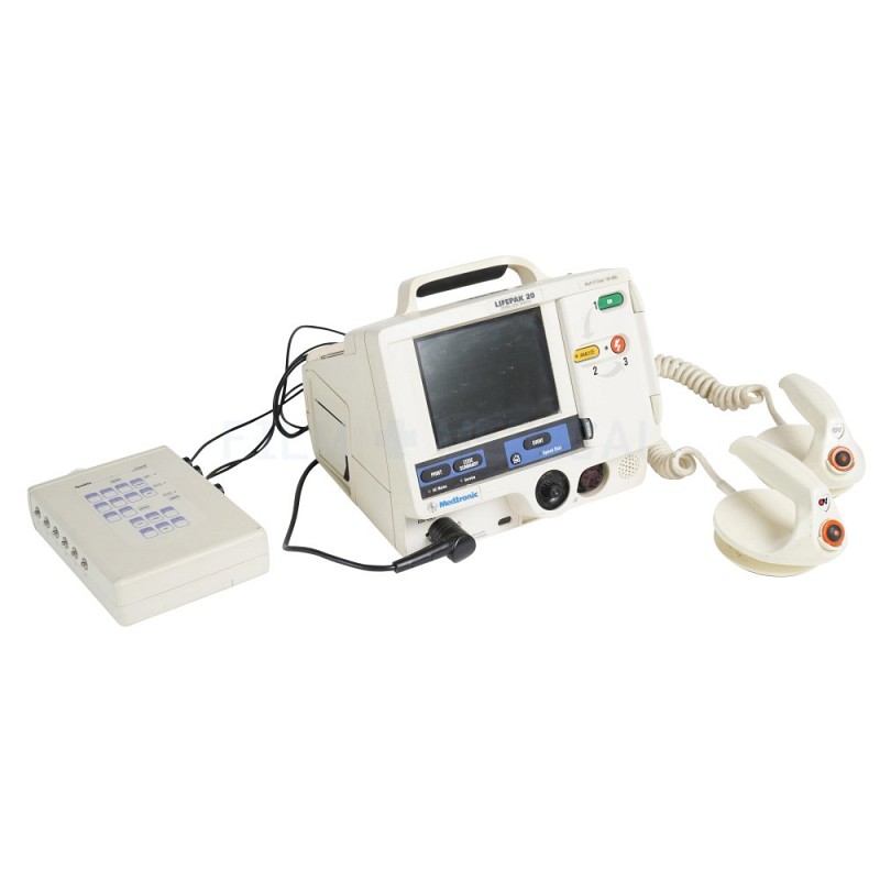 Defibrillator With Simulator & ECG Lead 