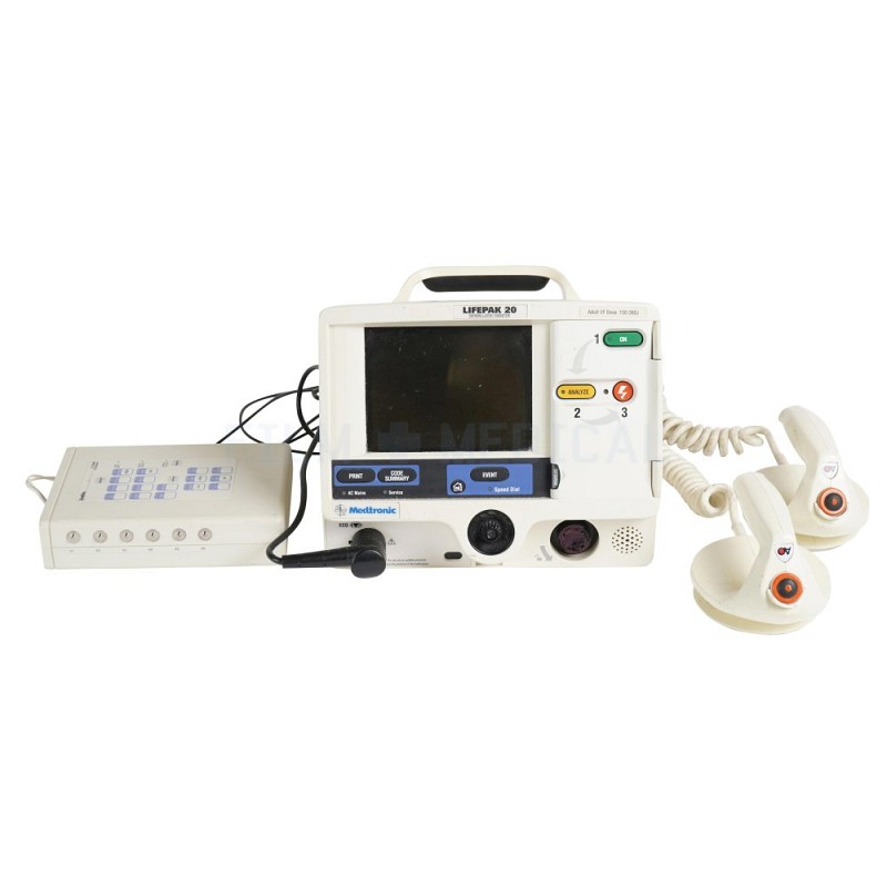 Defibrillator With Simulator & ECG Lead 