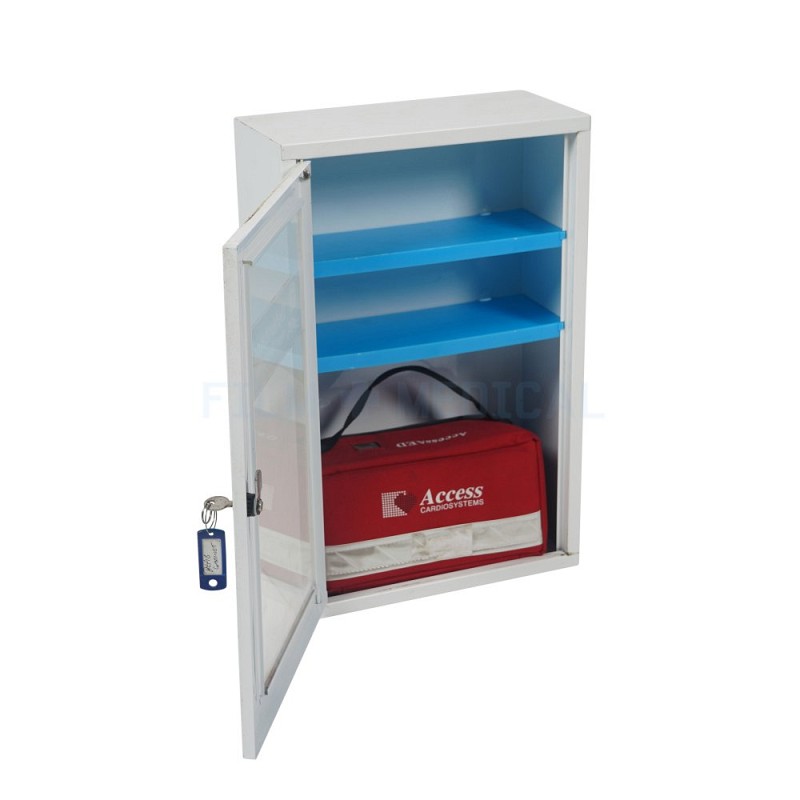 Defibrillator Cabinet With Defib 