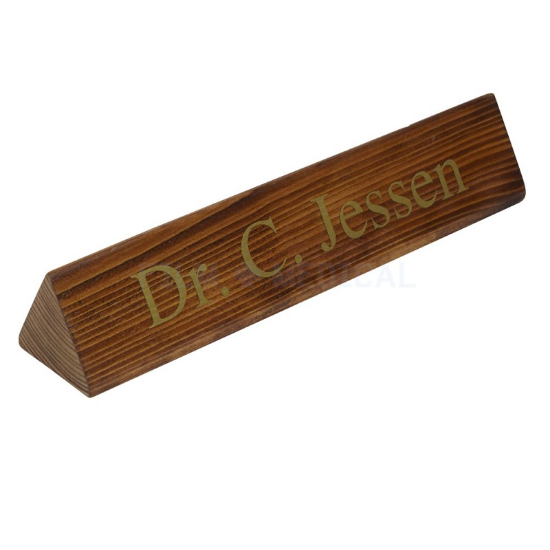 Doctors Desk Name Block