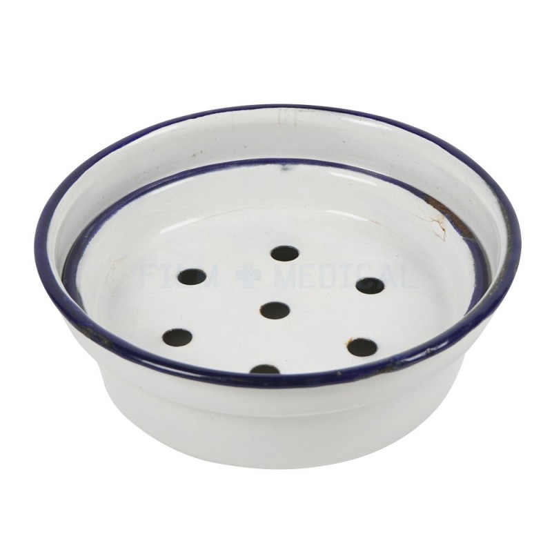 2 Piece Enamel Bowl With Drainage 