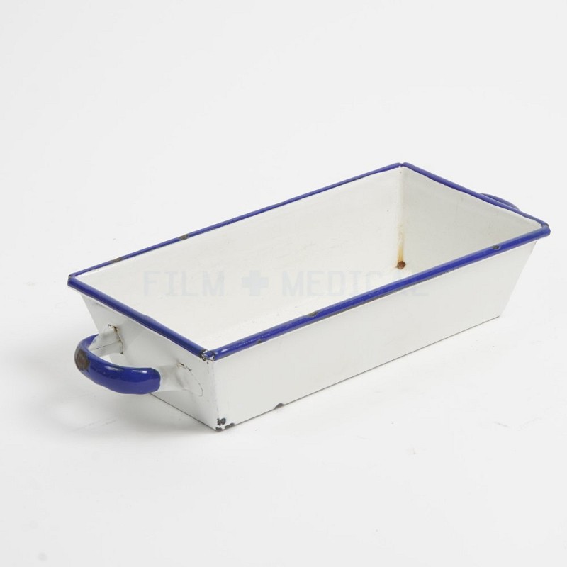 Enamel Tray With Handle