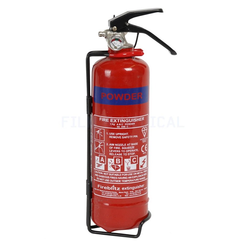 Fire Extinguisher With Holder