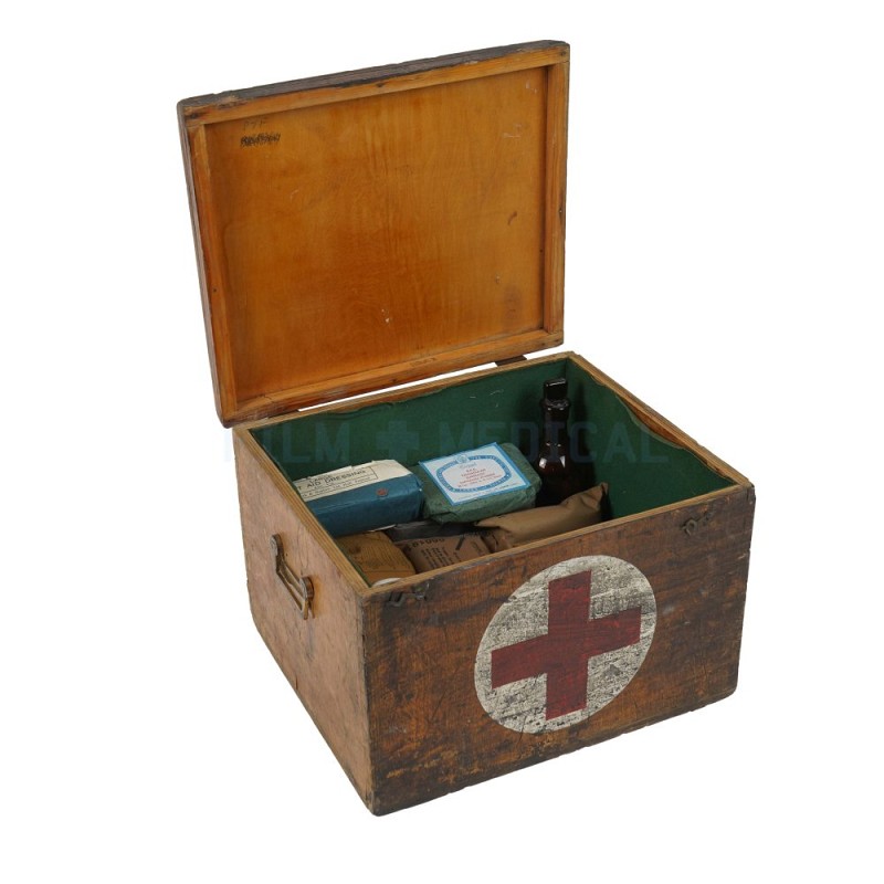 Wooden Period Medical Box