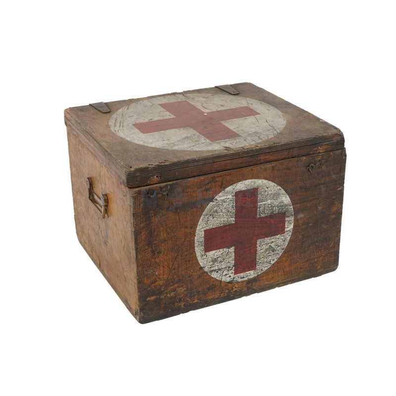 Wooden Period Medical Box