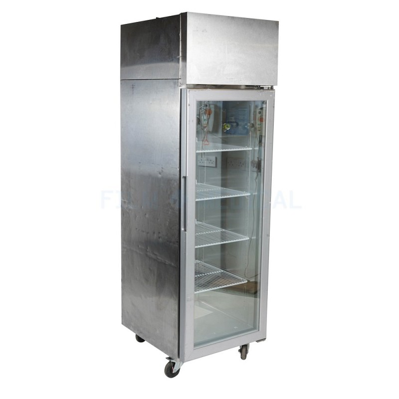 Single Stainless Steel  Fridge 