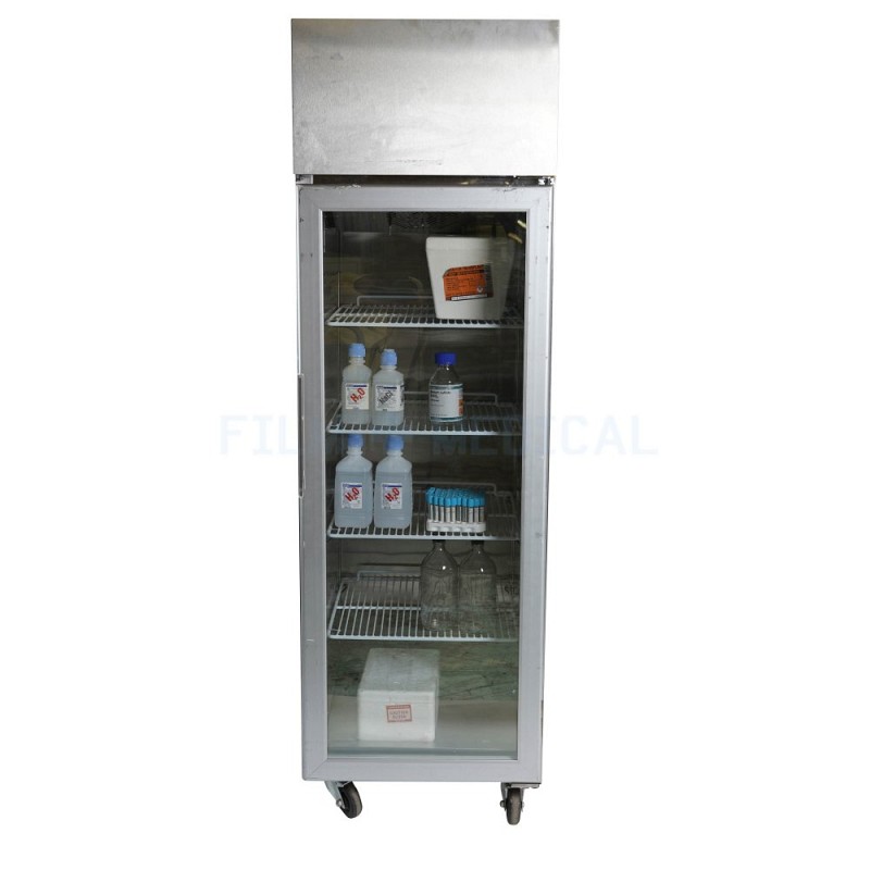 Single Stainless Steel  Fridge 