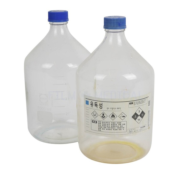 Large Chemical Bottles Blue lid 5000ml Priced Individually 