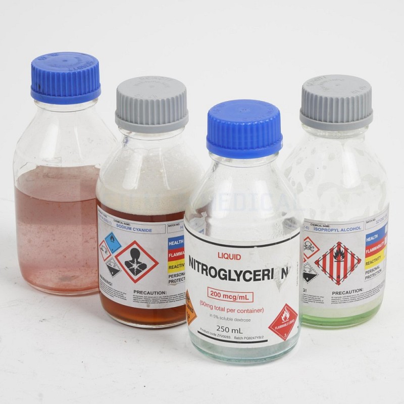 Chemical bottles 