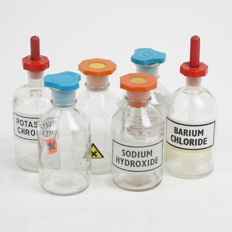 Chemical Bottles Priced Individually 