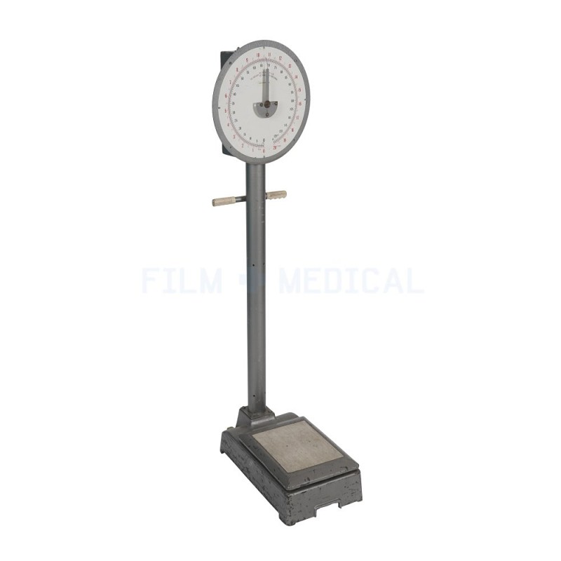 Grey Round dial Weighing Scale