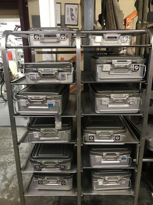 Steralizer Cases not trolley (priced individually)