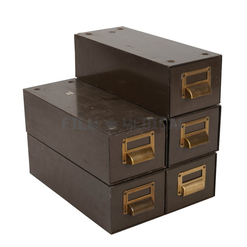 Index File Holder Brown and Brass Priced individually | FILM MEDICAL