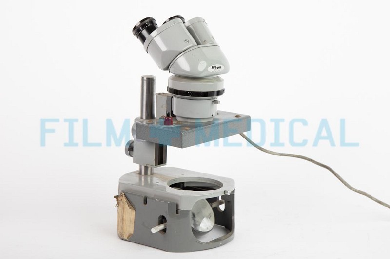 Microscope On Retort