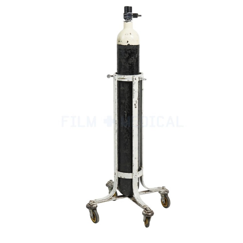 Slim Oxygen Tank With Trolley 