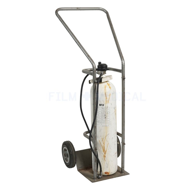 Oxygen Tank With Trolley 