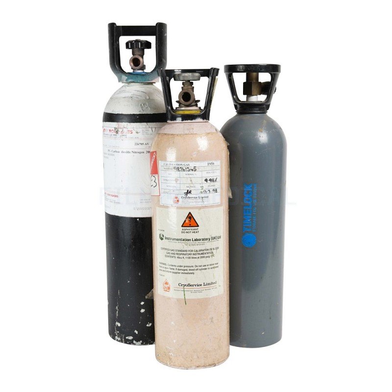 Group of Oxygen Tanks Priced Individually 