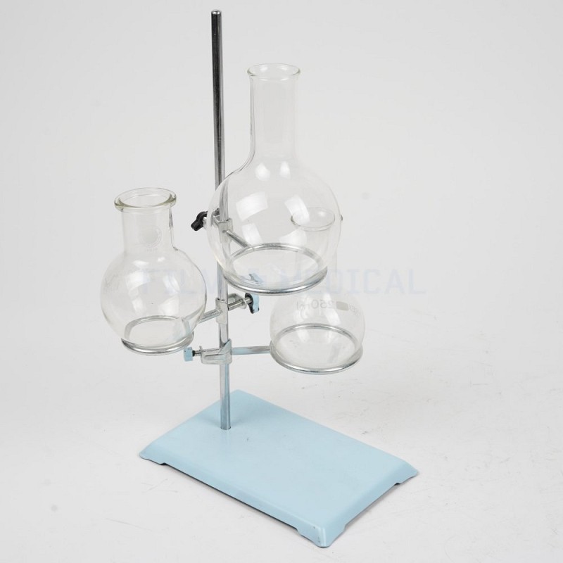 Retort Stand With 3 round Holders Flask Priced individually 