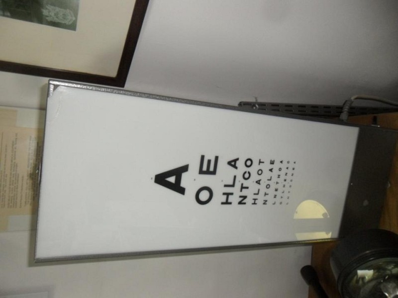 Eye tester machine practical