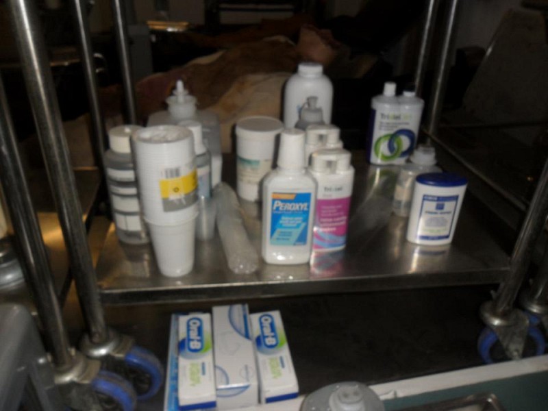 Dental bottles +tooth paste and softs dressing
