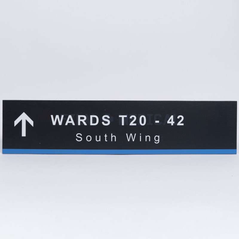 Hospital Signs Wards T20- 42 South Wing