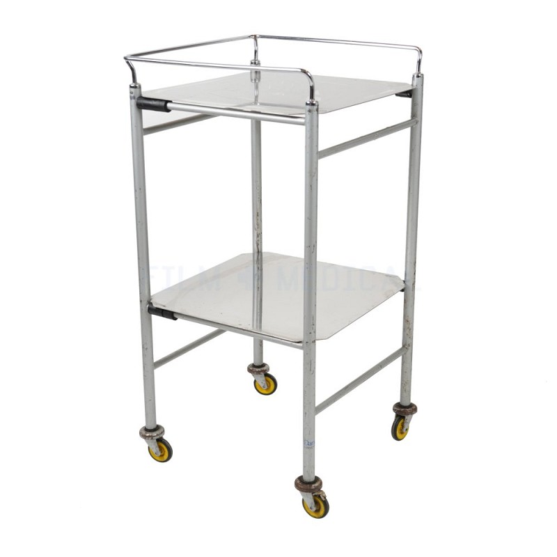 Square Metal Trolley With Rail