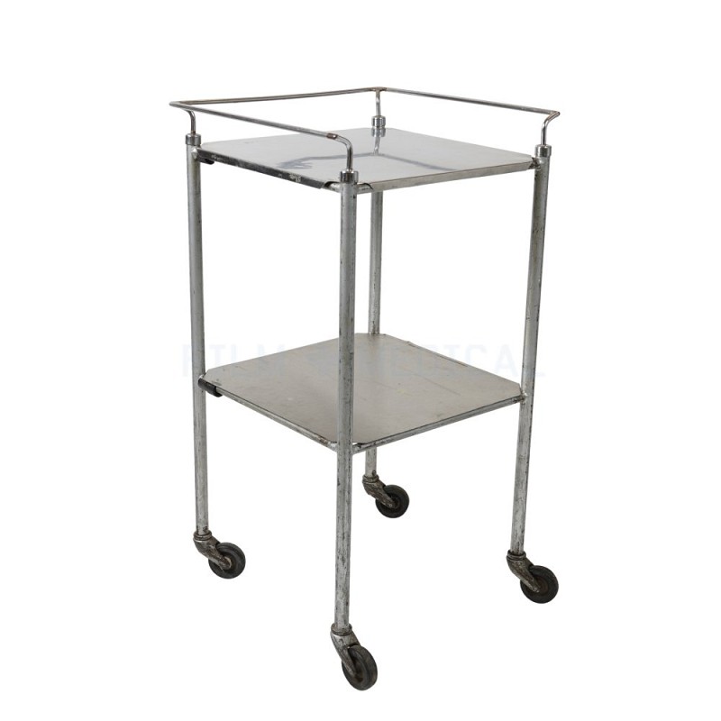 Square Metal Trolley With Rail