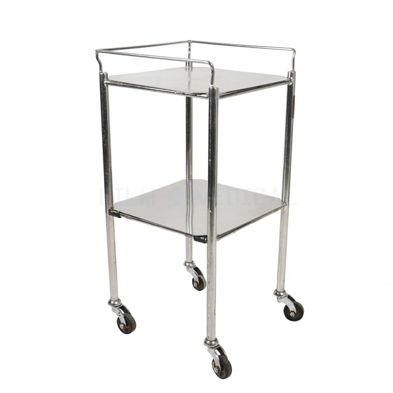 Square Metal Trolley With Rail