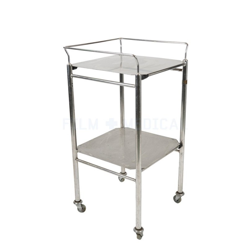 Square Metal Trolley With Rail