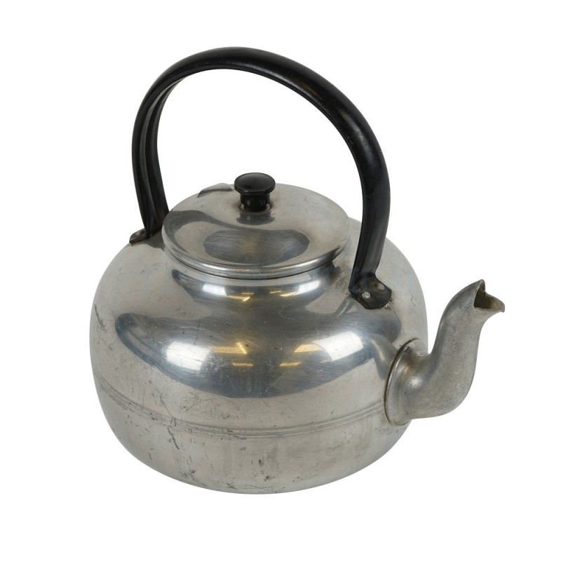Steel Kettle Curved Spout