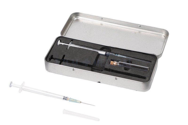 Cased Retractable Syringe 