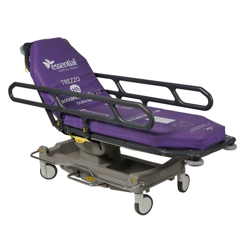 Patient Trolley Purple Mattress 