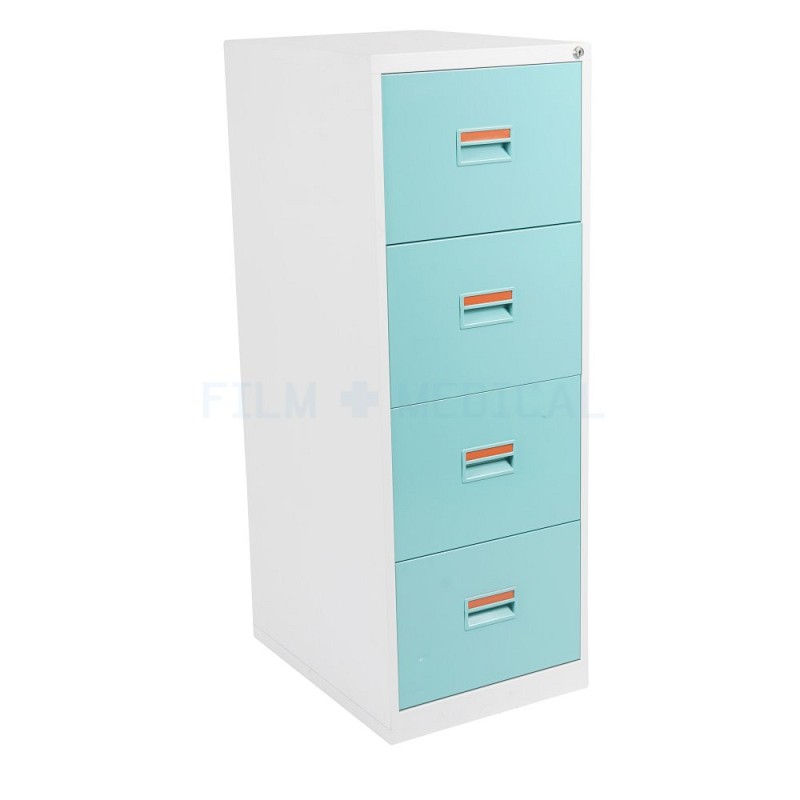 Turquoise Filing Cabinet